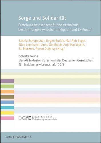 Cover des Sammelbands "Sorge und Solidarität"