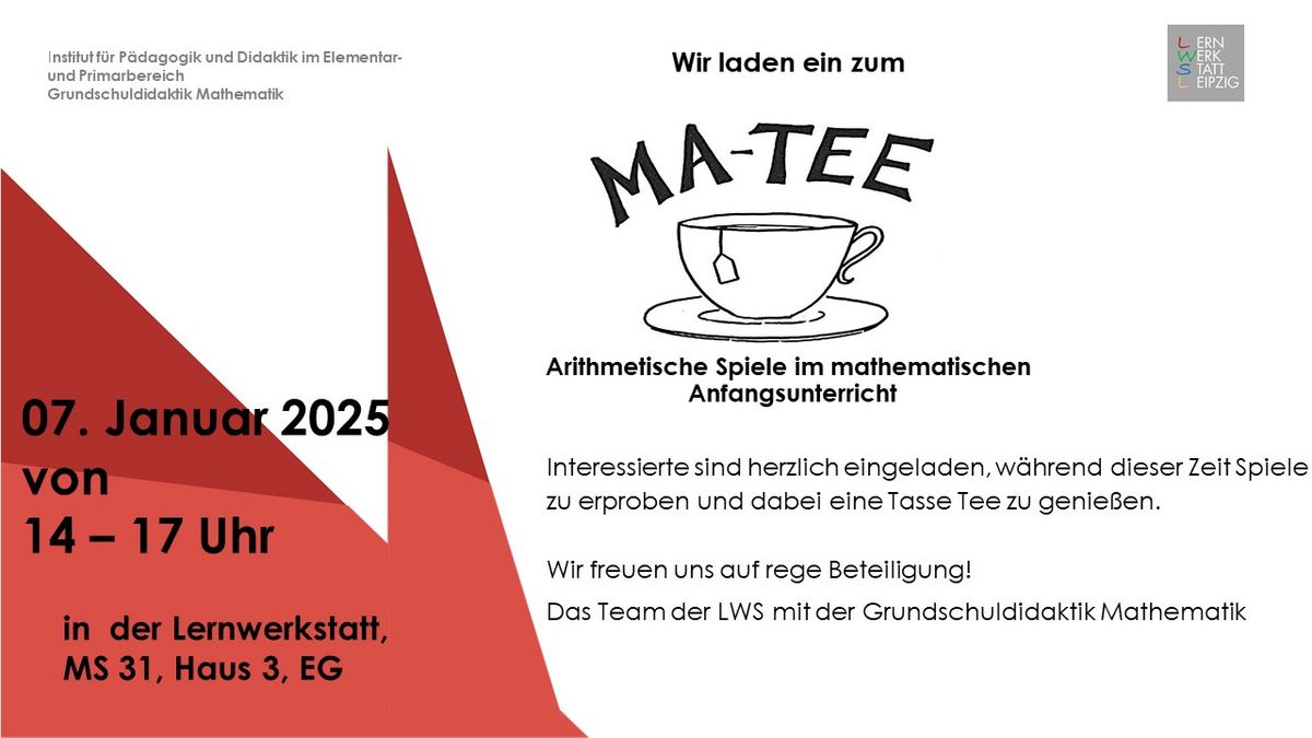 zur Vergrößerungsansicht des Bildes: Einladung MaTee 07.01.2025