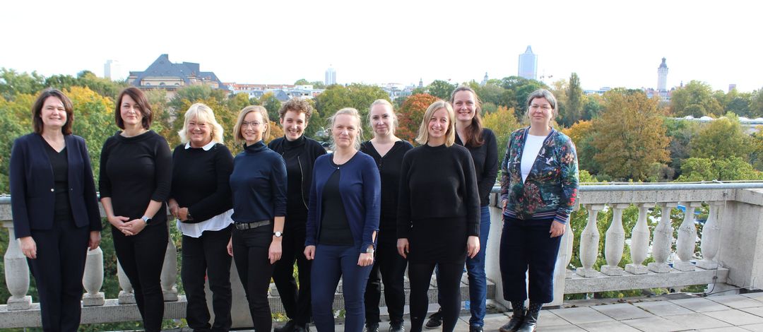 Foto zeigt Team der Professur für Psychologie in Schule und Unterricht