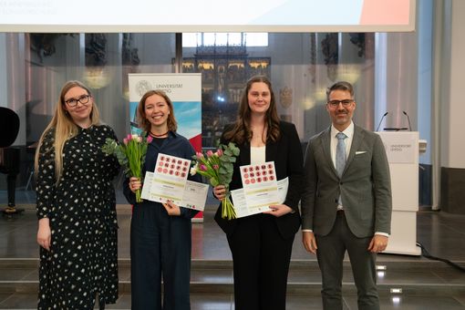 Preisverleihung, Gruppenbild Vertreter des ZLS und Preisträger