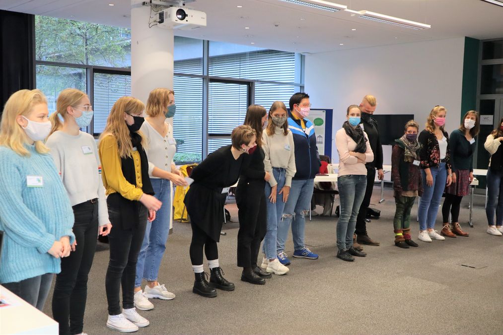 Kennenelernen der neuen BuK-Studierenden in der Auftaktwoche des WiSe2020/21; Foto: Allgemeine Pädagogik zur Vergrößerungsansicht des Bildes: